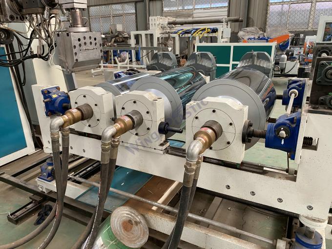 PETPSPCプレート製造機械 プラスチックソフトカーテンシートエクストルーションマシン 3