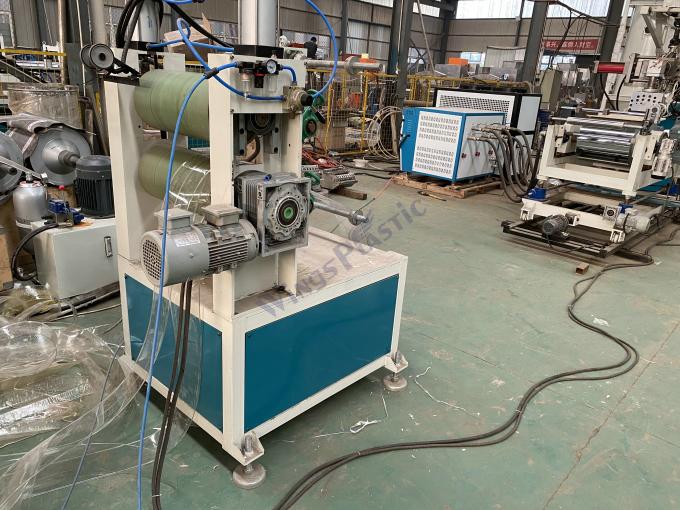 PETPSPCプレート製造機械 プラスチックソフトカーテンシートエクストルーションマシン 4