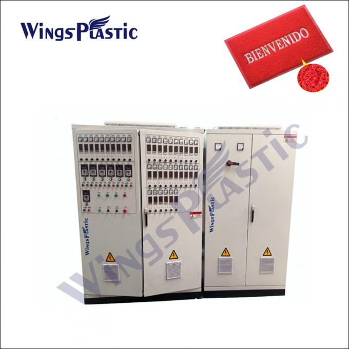 プラスチックPVC単色コイルマット製造機械 プラスチックカーマット生産設備 7