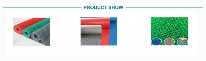 PVCカレンダーマット製造機械 プラスチック防滑車脚マット生産ライン 0