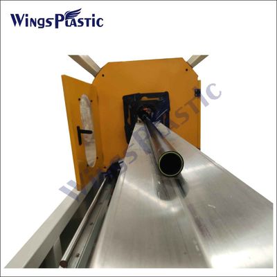 PPR PPのHDPEの管の押出機機械PEのプラスチック管の生産ライン150-220kg/H