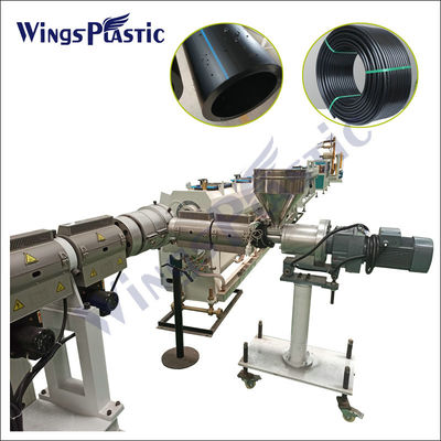 PLC制御 hdpeパイプ製造機械 hdpeパイプエクストルーダー機械 プラスチック水管製造機械