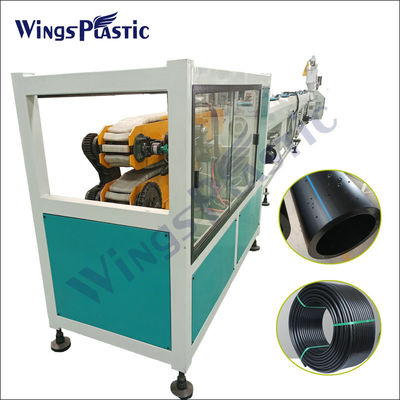 PLC制御 hdpeパイプ製造機械 hdpeパイプエクストルーダー機械 プラスチック水管製造機械