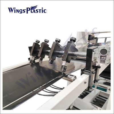 PEポリ塩化ビニール エヴァに防水シートの放出機械をするHDPE LDPEのヒップ ポリ塩化ビニール シート
