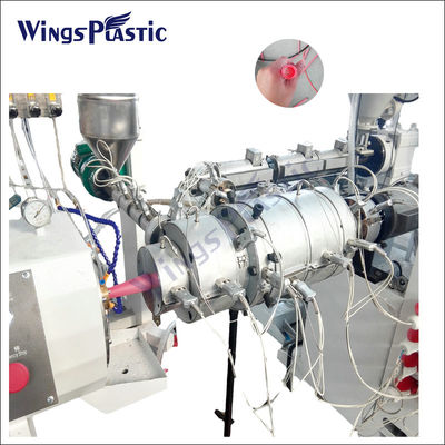 圧縮気圧0.6〜0.8MpaのPPRパイプ製造機械 直径16mm~63mm