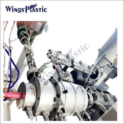 圧縮気圧0.6〜0.8MpaのPPRパイプ製造機械 直径16mm~63mm