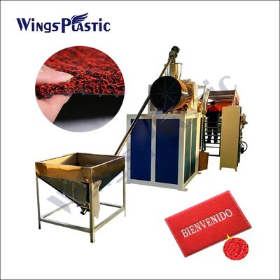 プラスチックPVC単色コイルマット製造機械 プラスチックカーマット生産設備