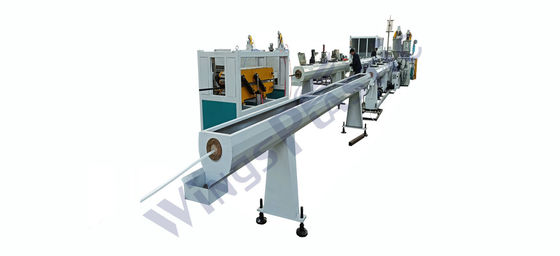 プラスチックHDPEPEPPPPPRPVC電気管管の挤出機 1-20m/Min