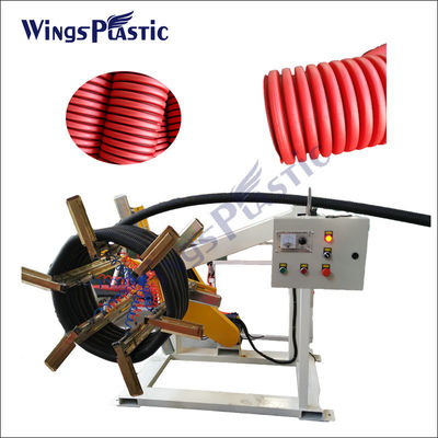 HDPE ダブルウォールゴログラドDWCパイプエクストルーション製造機 / 生産ライン
