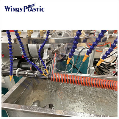 Pvc吸管排出ライン 螺旋強化管生産ライン パイプ排出機
